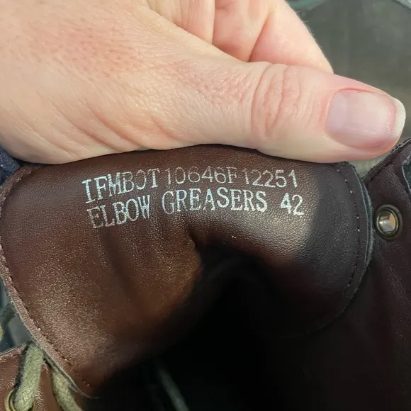 NWOT Iron Fist, US Men 9 or 42 euro, Brown suede leather Elbow Greasers Boots 🖤