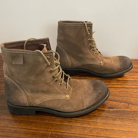 NWOT Iron Fist, US Men 9 or 42 euro, Brown suede leather Elbow Greasers Boots 🖤