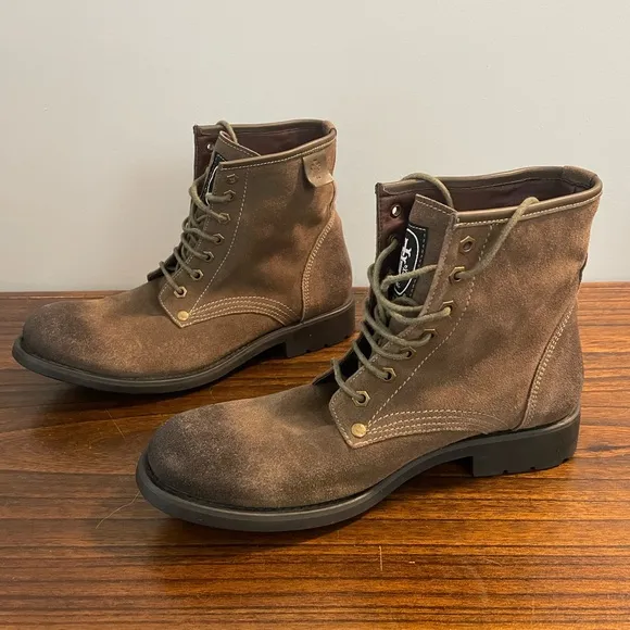 NWOT Iron Fist, US Men 9 or 42 euro, Brown suede leather Elbow Greasers Boots 🖤
