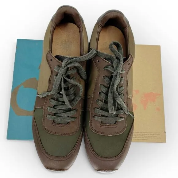OTBT Men’s Leather Armada Sneakers in Coffee Bean NIB - size 10‎