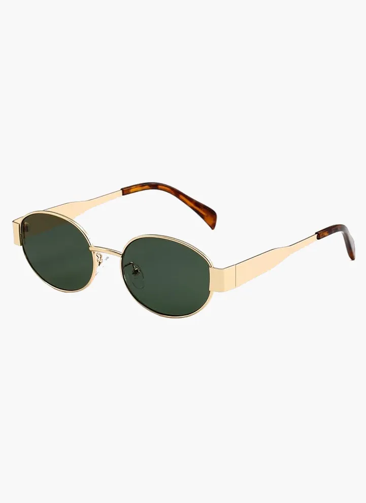 Oval Framed Sunglasses: Modern Style