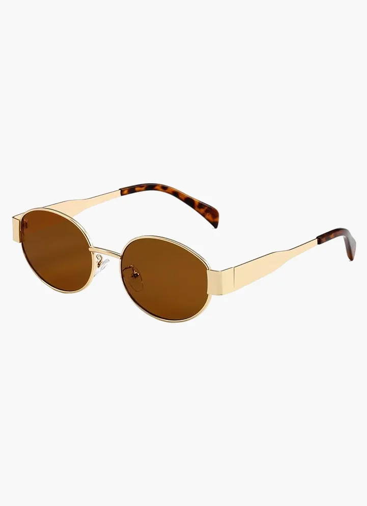 Oval Framed Sunglasses: Modern Style