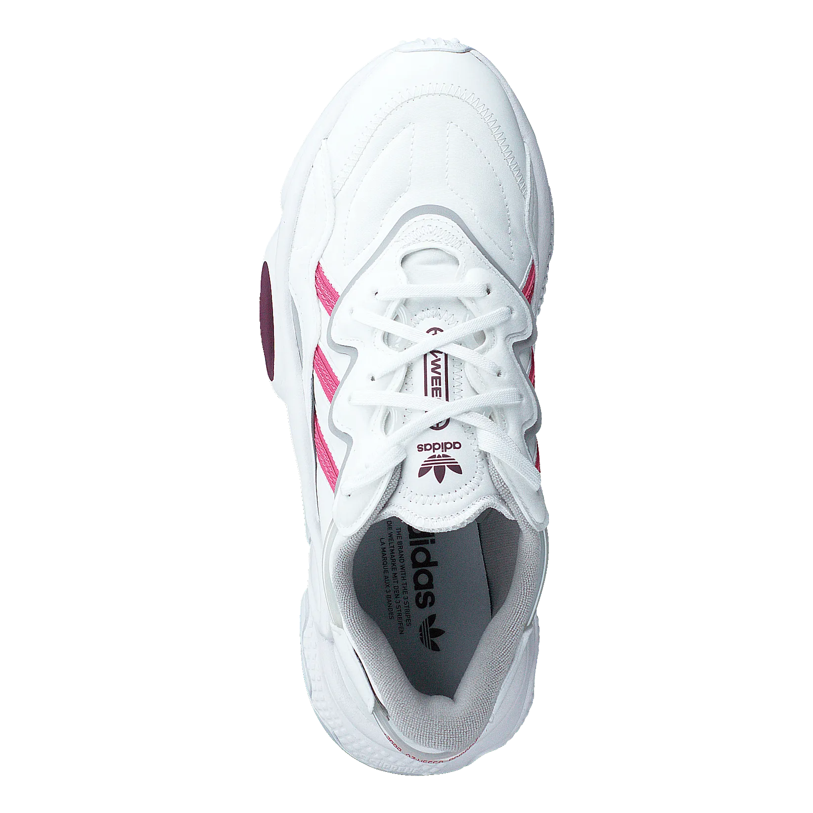 Ozweego W Cloud White / Rose Tone / Victory Crimson