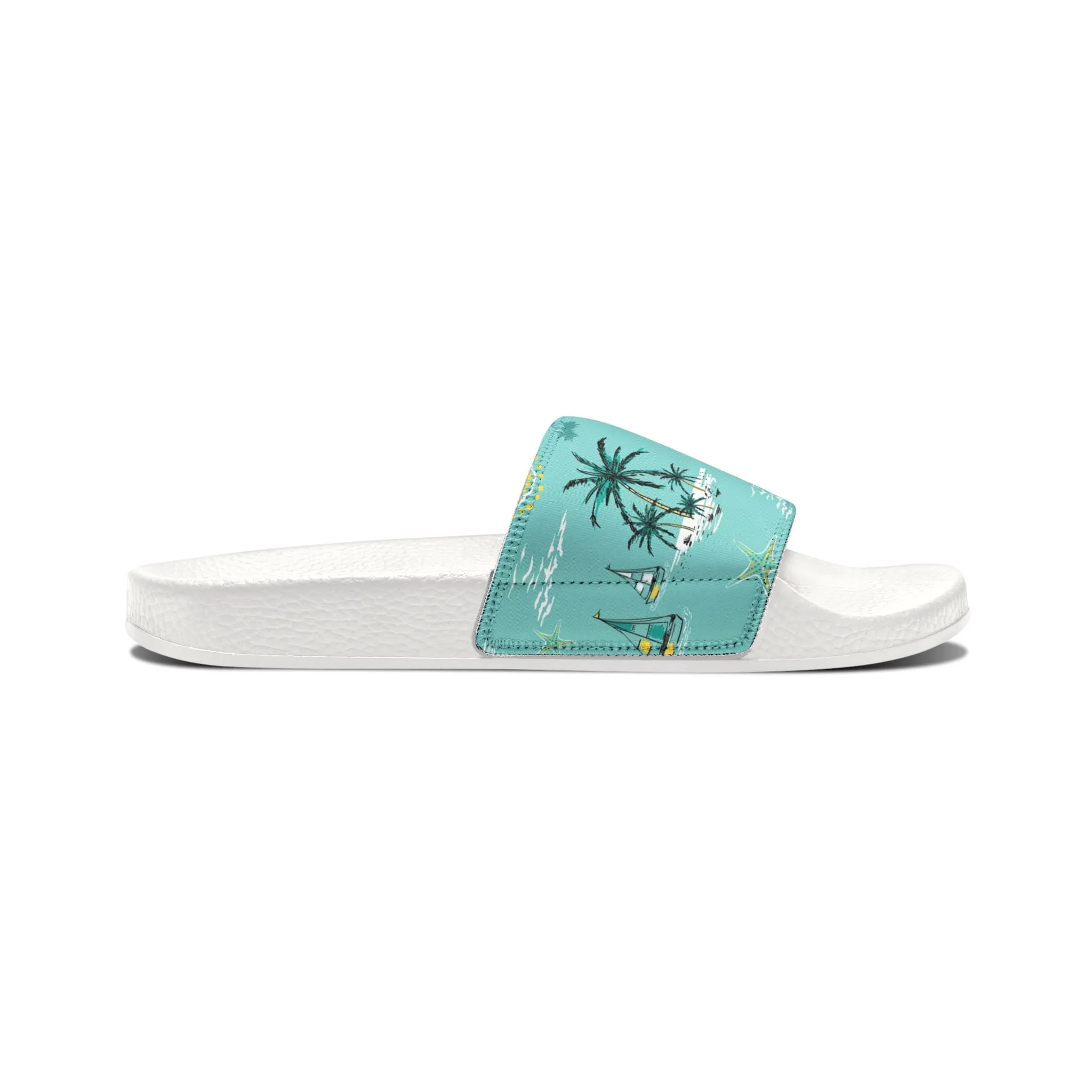 "Tropical Vibes" Men's Beach Sandals
