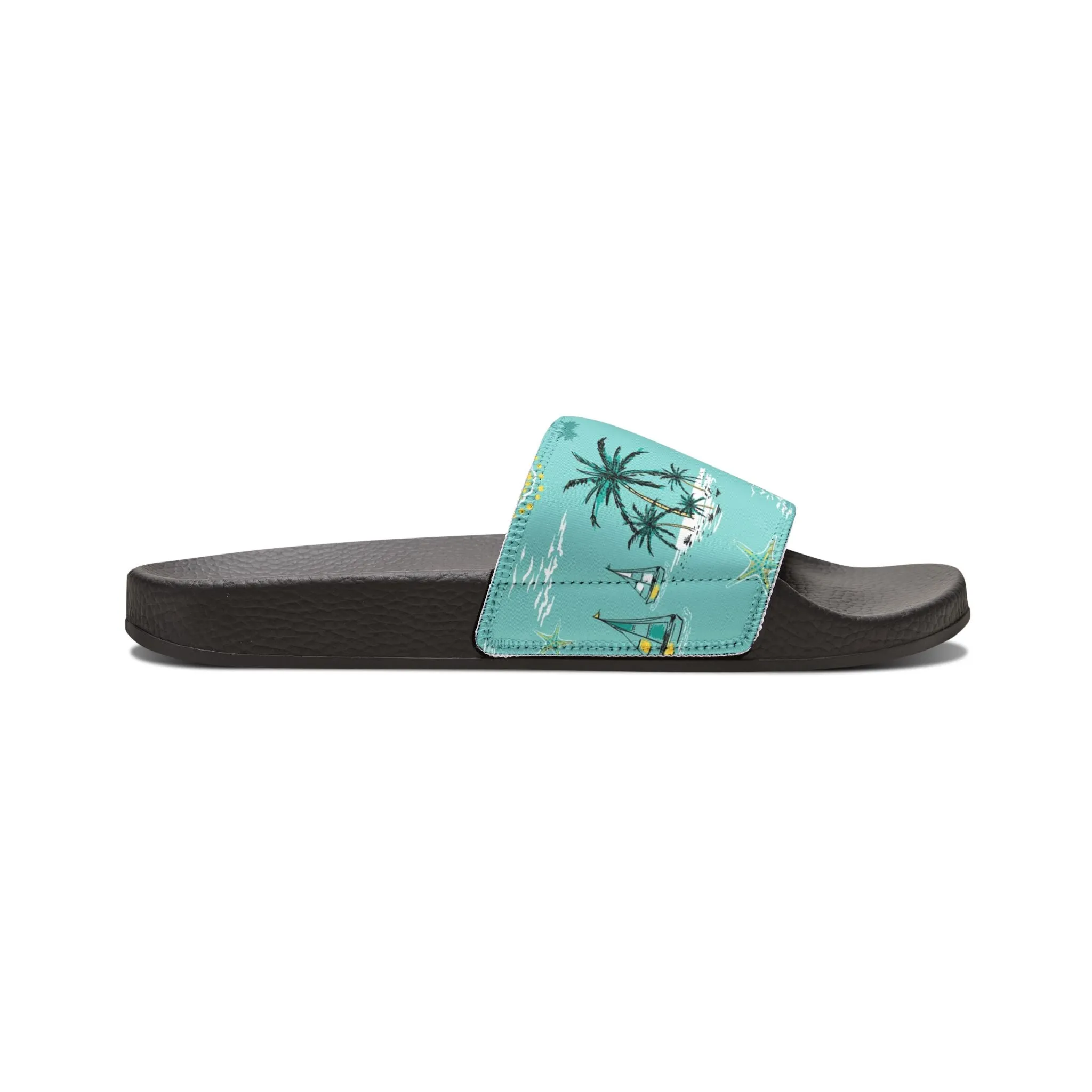 "Tropical Vibes" Men's Beach Sandals