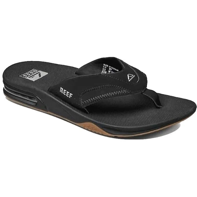 REEF FANNING BLACK JANDAL