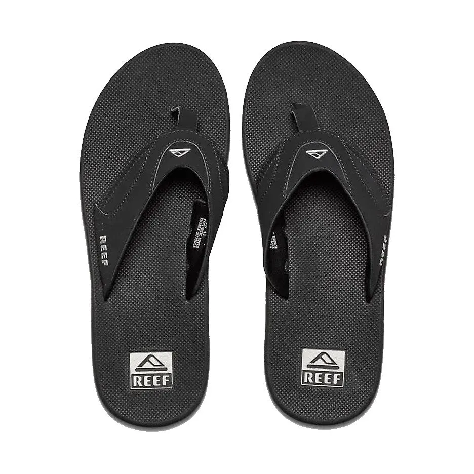 REEF FANNING BLACK JANDAL