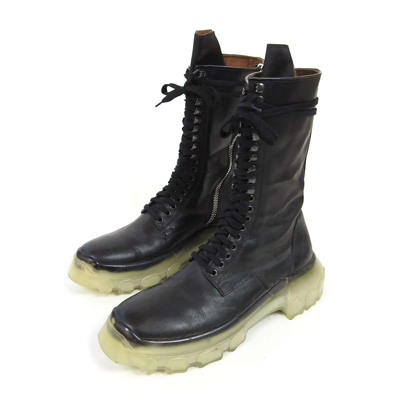 Rick Owens Sisyphus Tractor Combat Boots Size 43