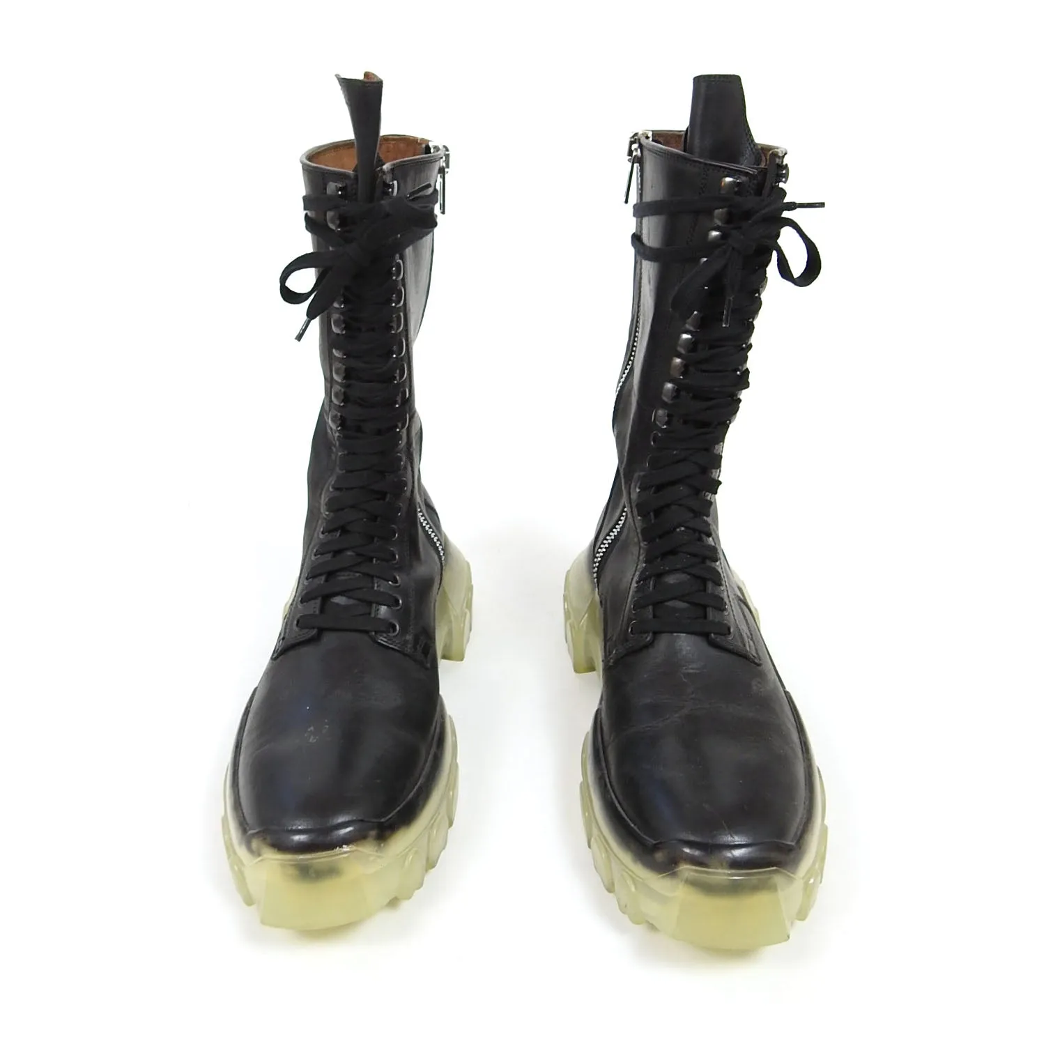 Rick Owens Sisyphus Tractor Combat Boots Size 43