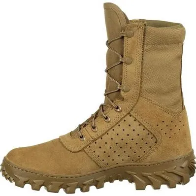 Rocky Men's S2V Enhanced Jungle 8" Soft Toe PR USA Made Military Boot- RKC071