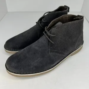 Route 66 Mens Slate Gray Retro Suede Walking Lace Up Ankle Size 8 Chukka Boots