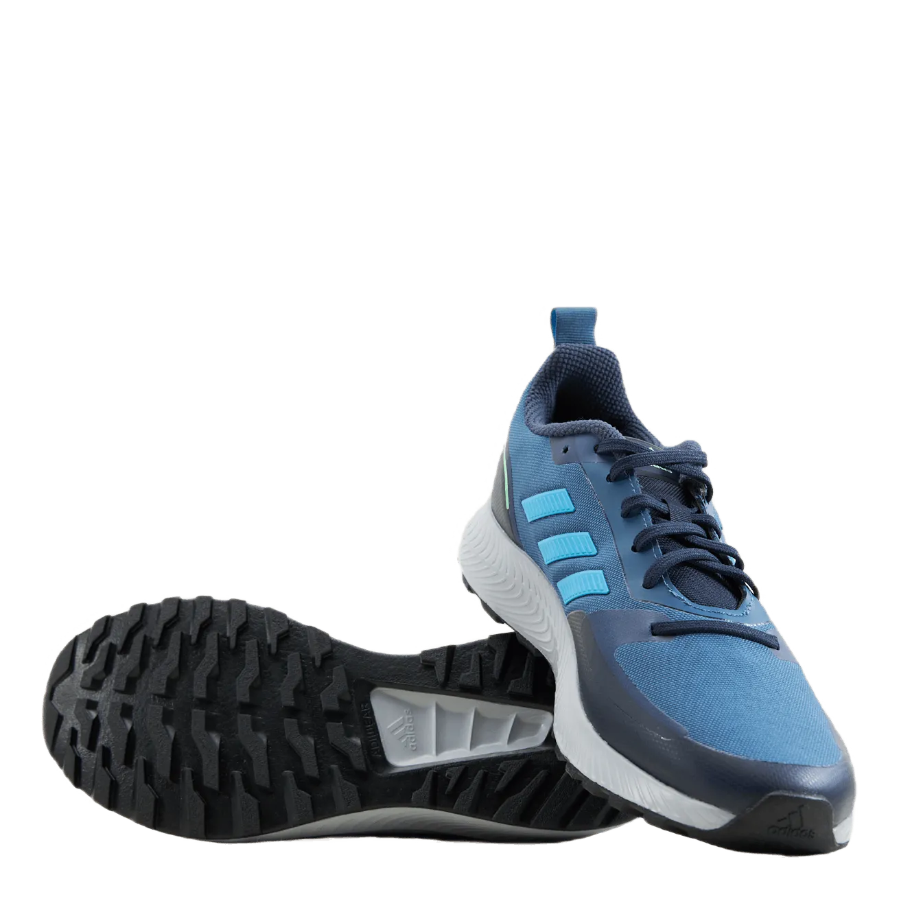 Run Falcon 2.0 TR Shoes Wonder Steel / Pulse Blue / Beam Green