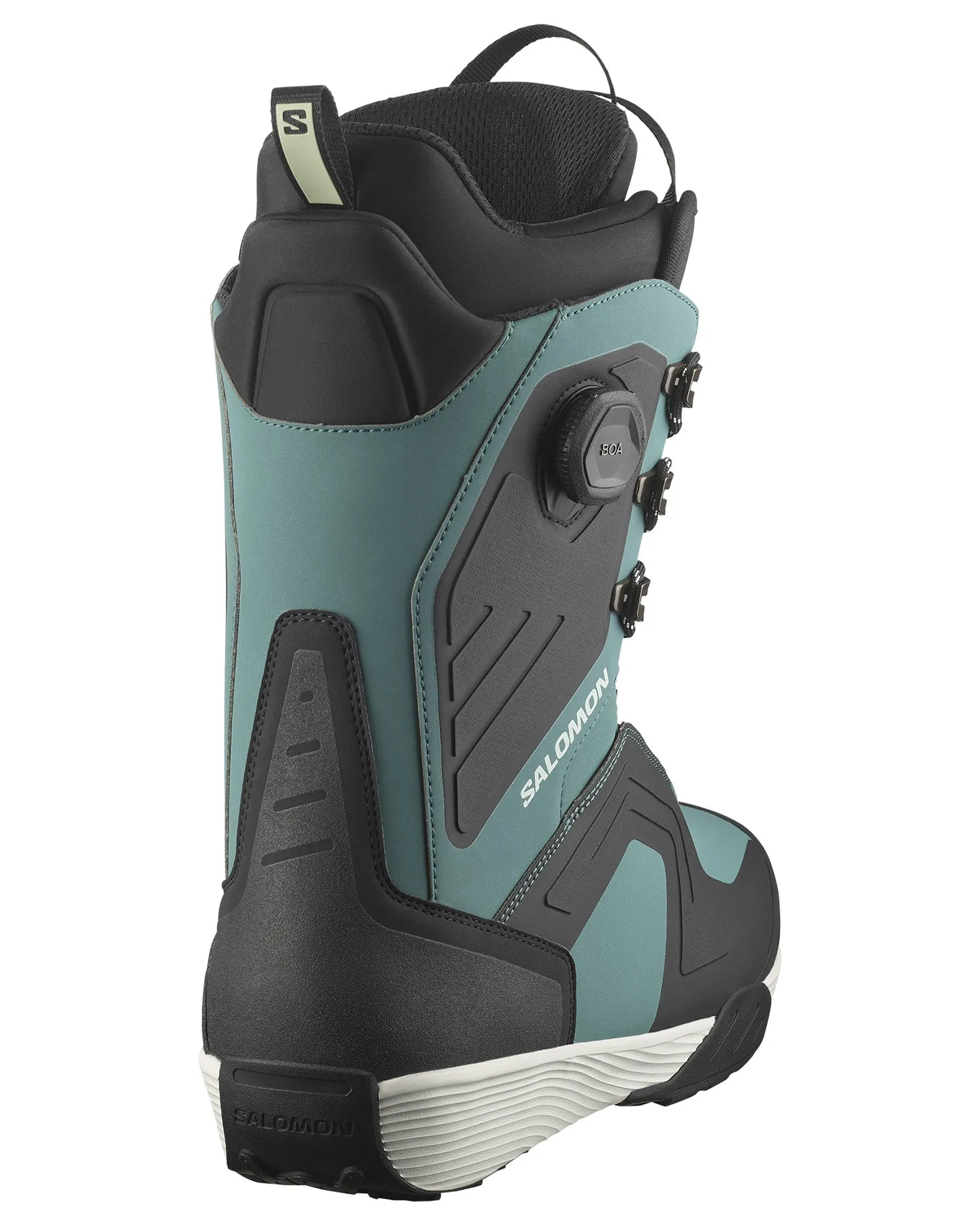 Salomon Dialogue Lace Sj Boa Snowboard Boots - Mallard Green / Black / Sea Foam