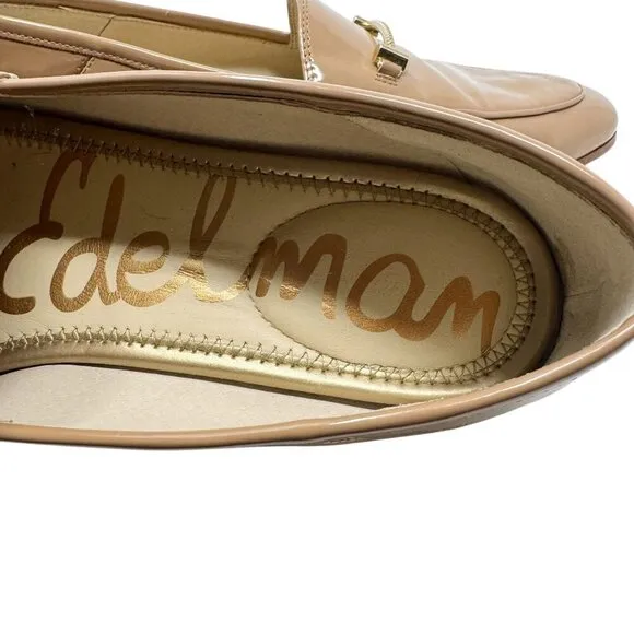 Sam Edelman womens size 9 LIOR  patent leather loafers shoes Loraine buckle