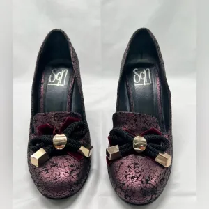Sgn Giancarlo PaoliWomen's Purple Loafers Soft Leather
