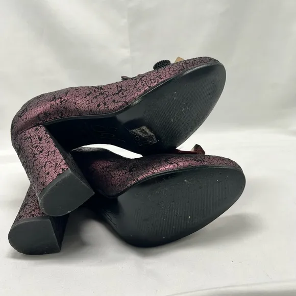 Sgn Giancarlo PaoliWomen's Purple Loafers Soft Leather