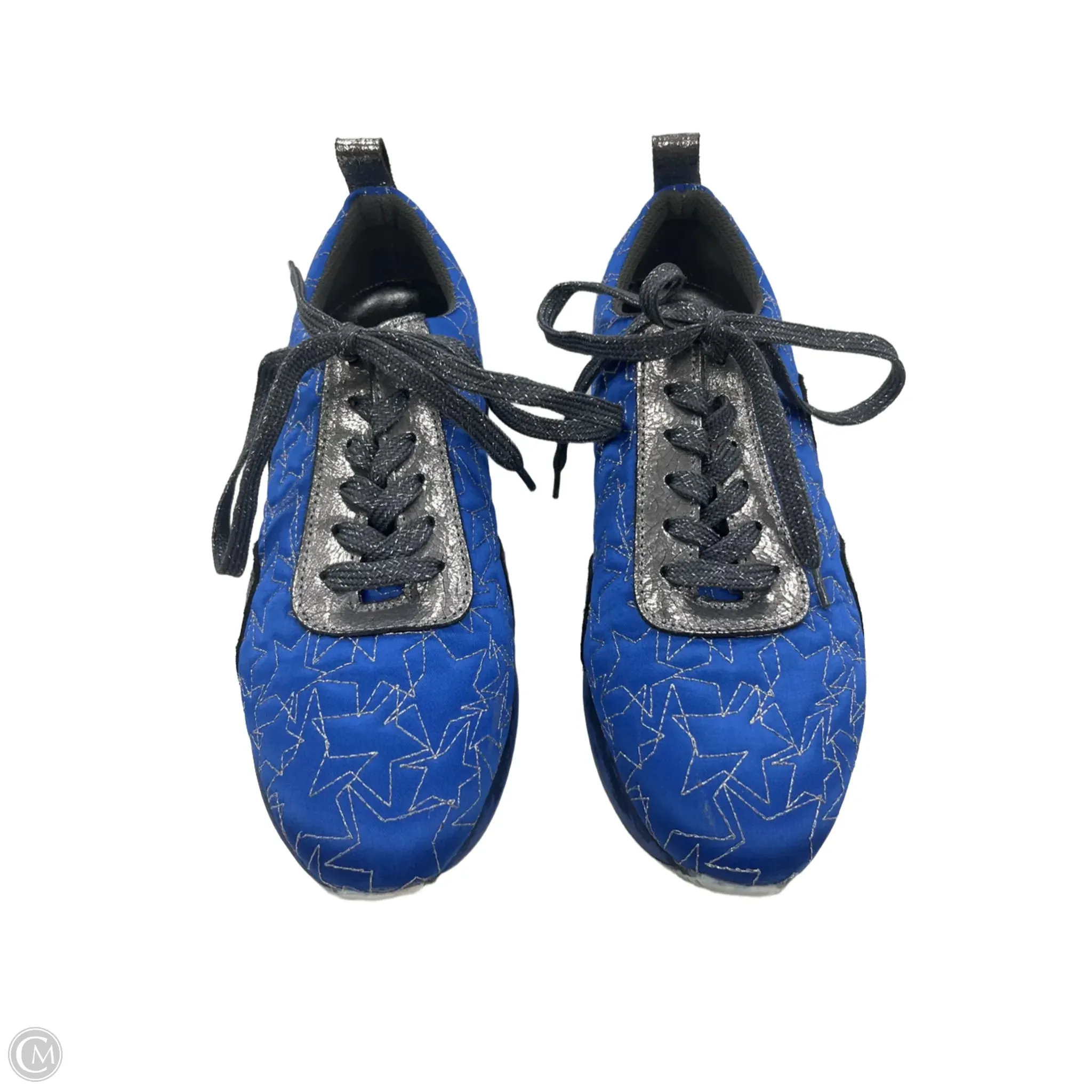 Shoes Sneakers By Free People In Blue, Size: 8.5