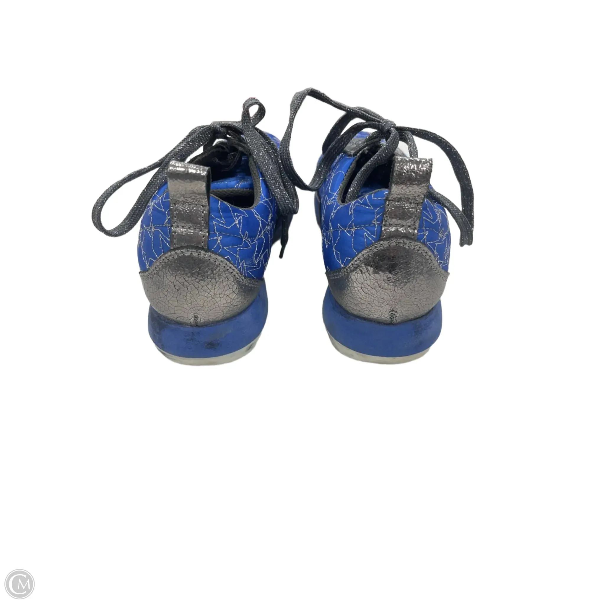 Shoes Sneakers By Free People In Blue, Size: 8.5