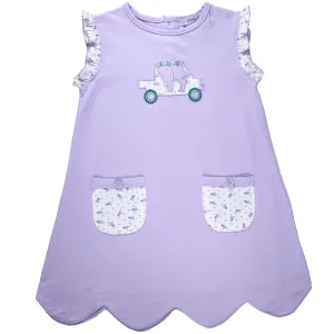 Side by Side Girl's A-Line Dress
