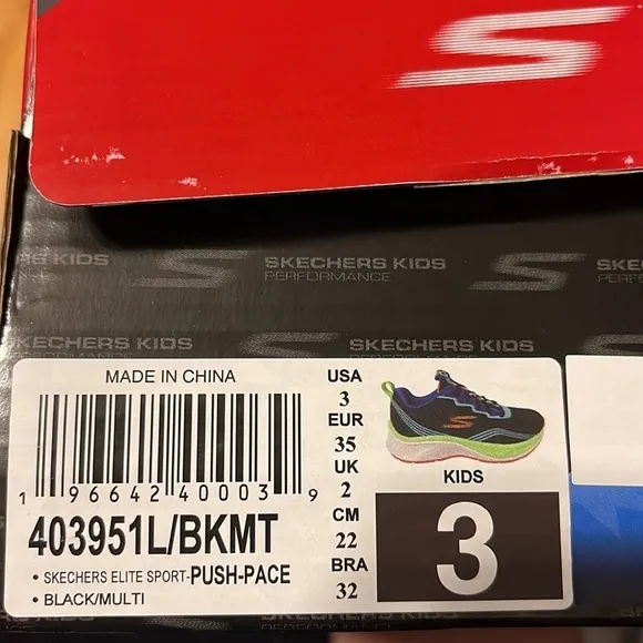 Skechers Sneakers Elite Sport Push Pace New Boys