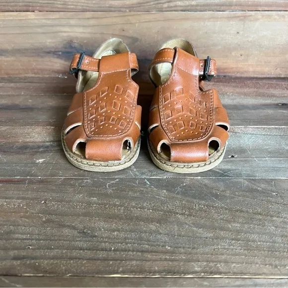Solaria Made In France Voute Plantaire Brown Sandals Kid's 13