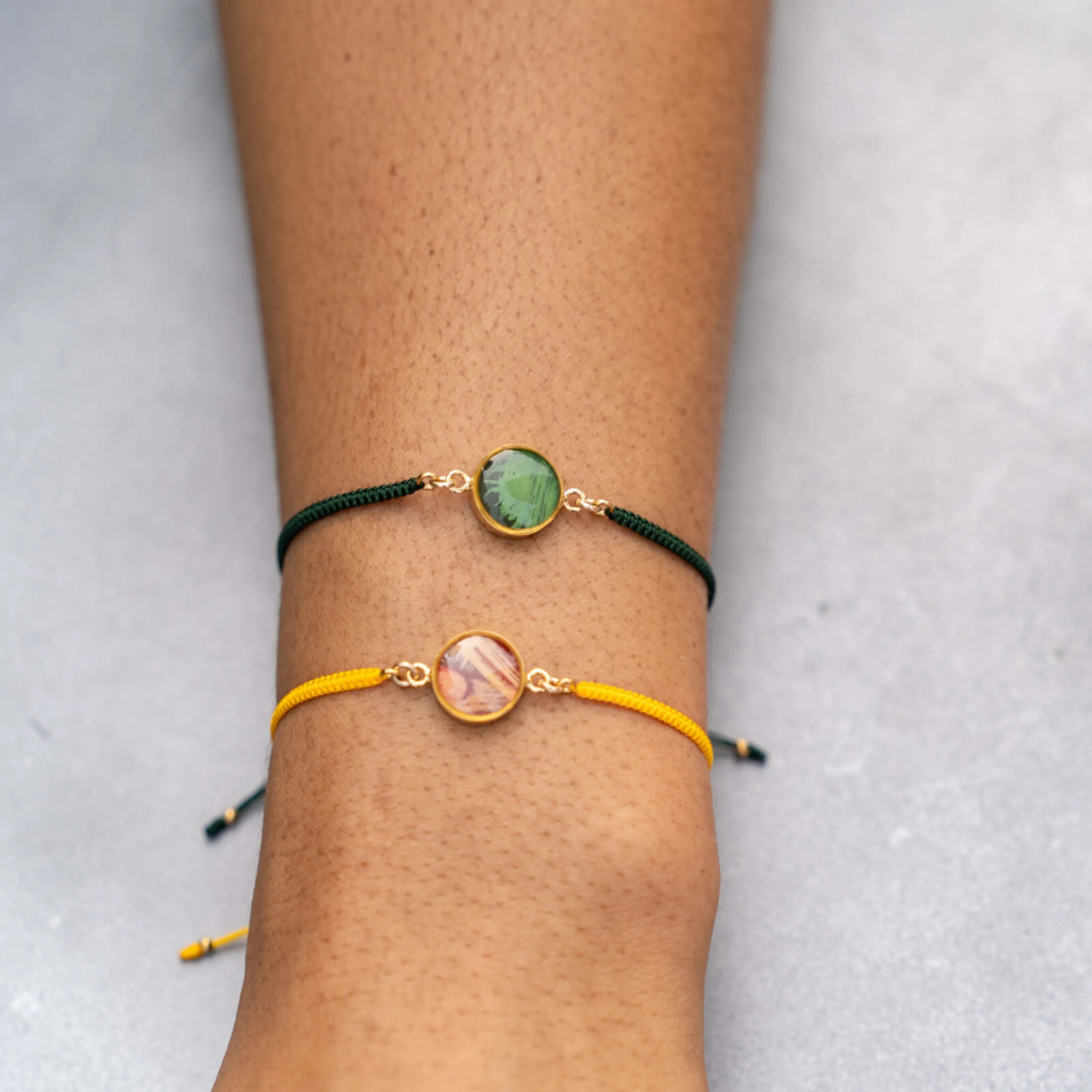 Taylor Bracelet | Gold | Celadon