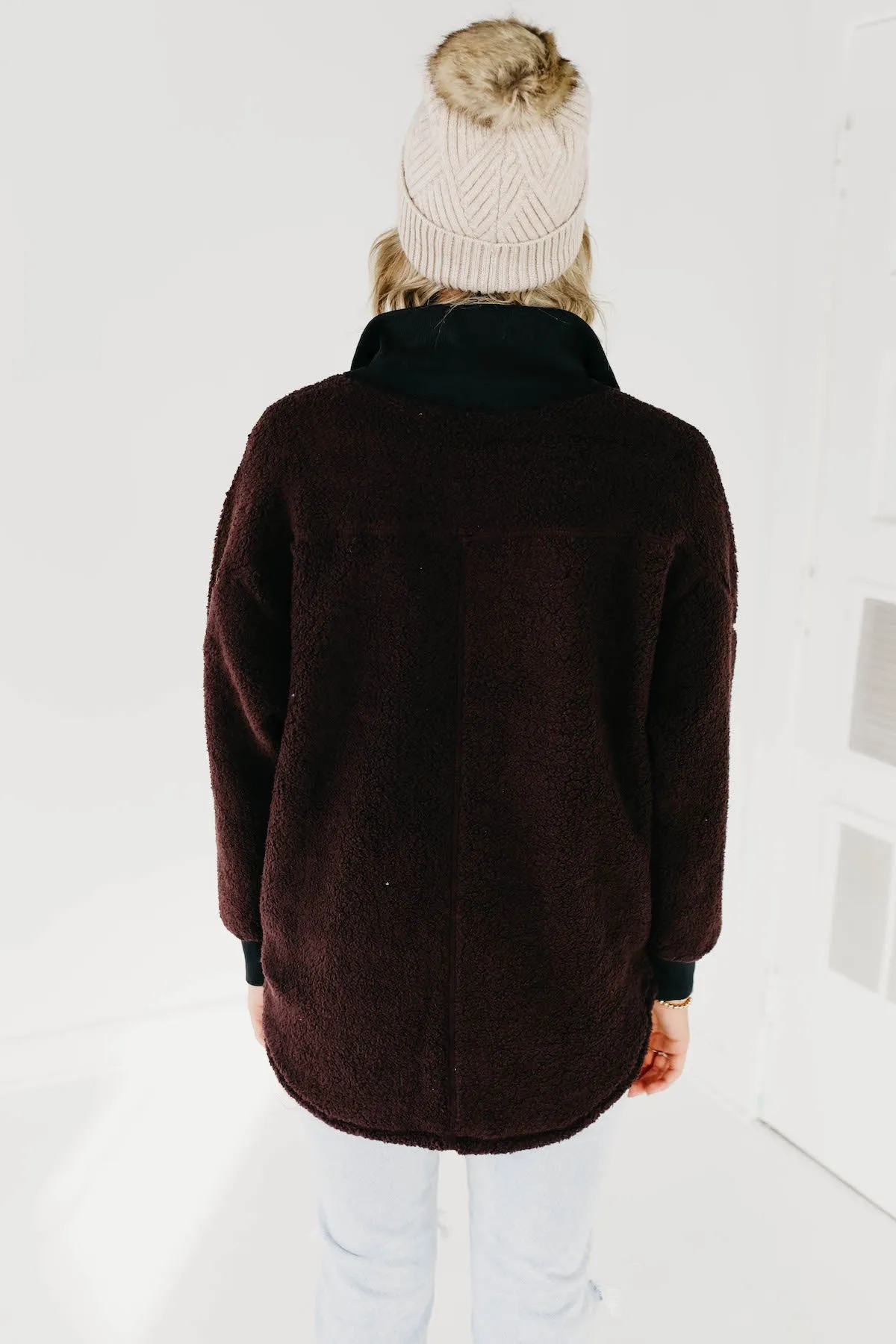 The Brynn Woobie Pullover - Huckleberry