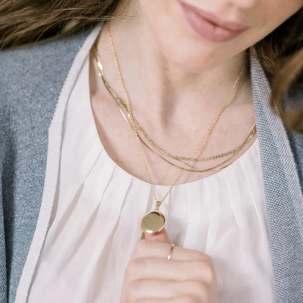The Everyday Silhouette Locket