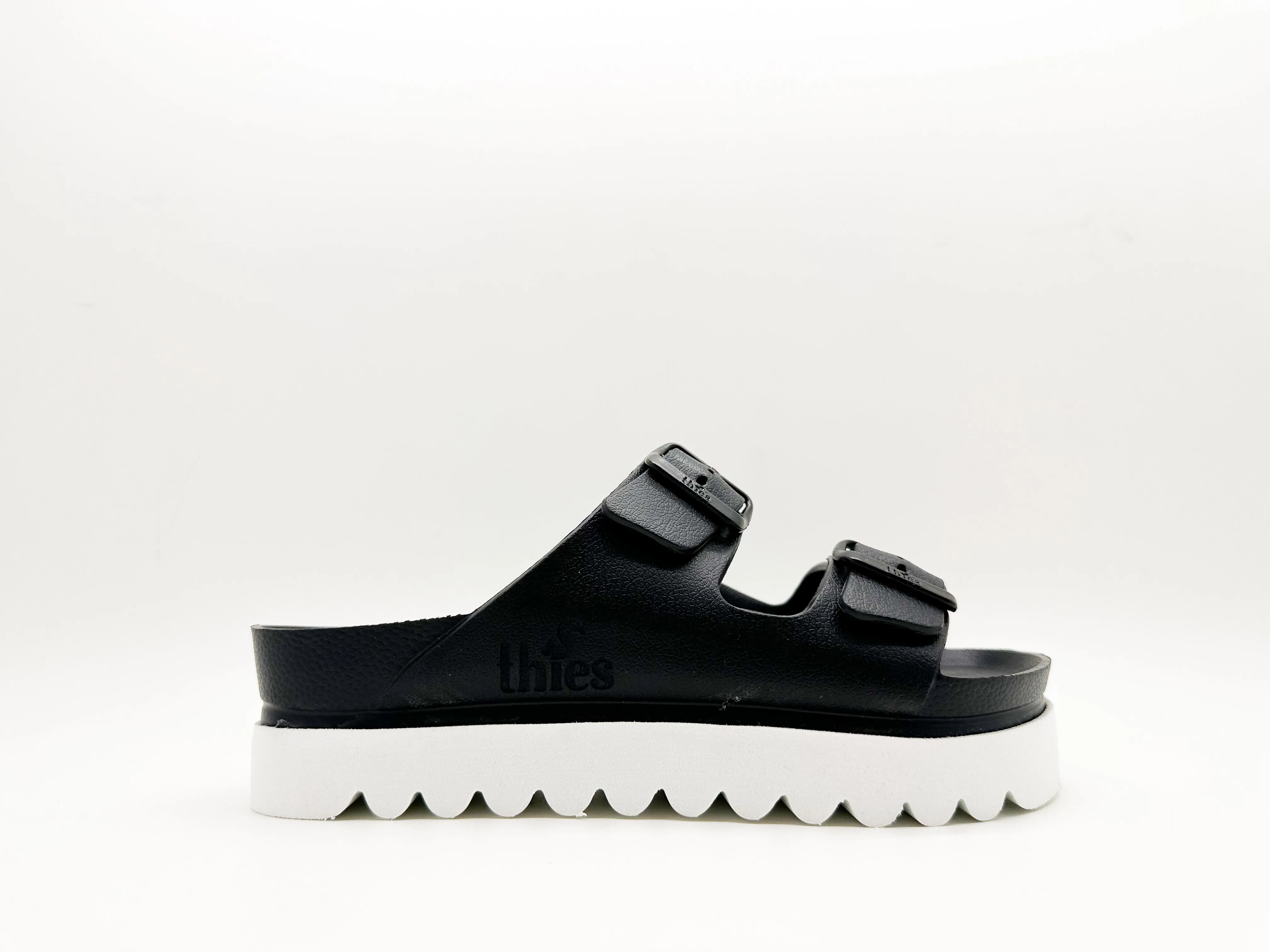 thies 1856 ® Ecofoam Plateau Sandal vegan black (W)