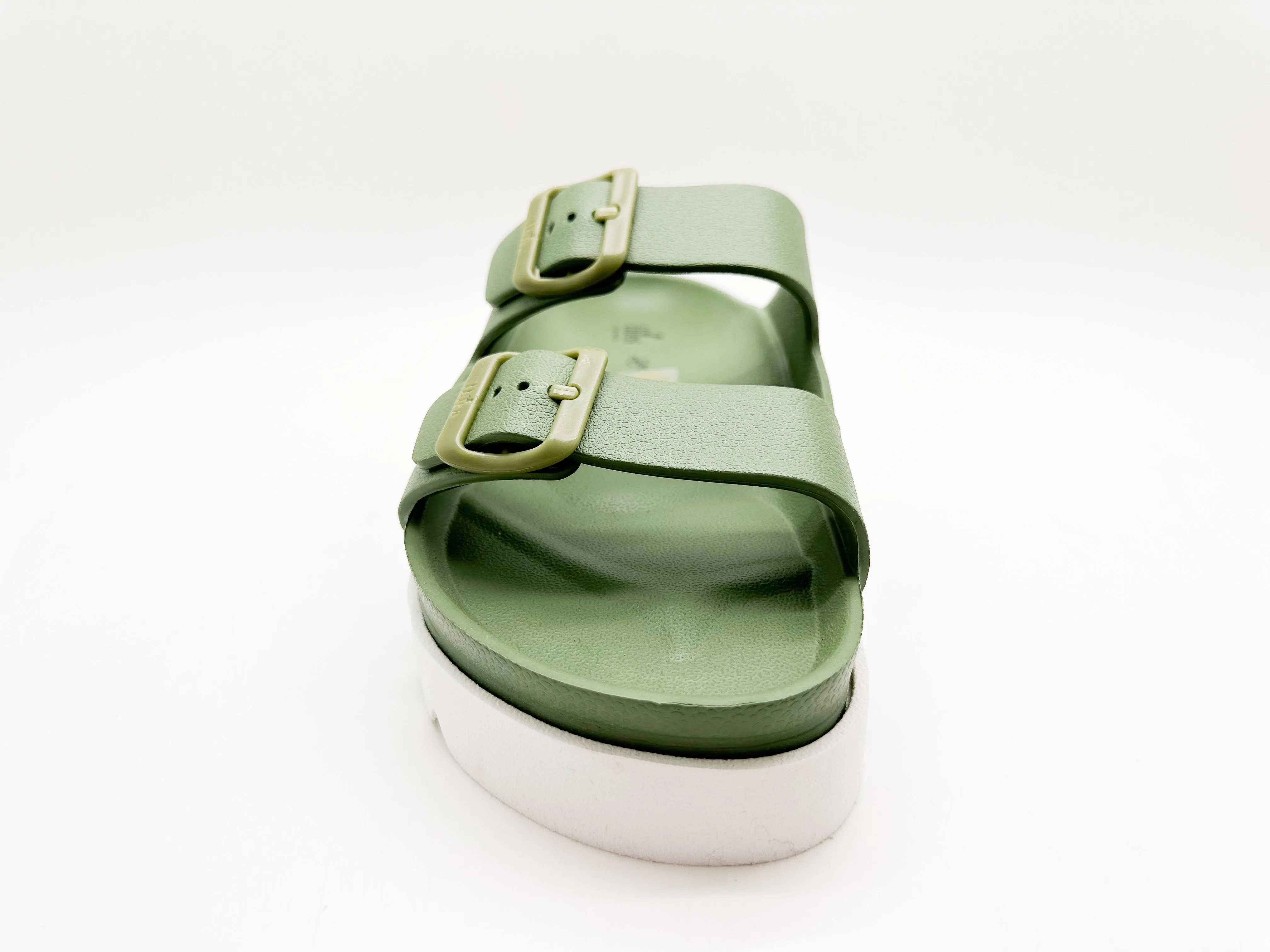 thies 1856 ® Ecofoam Plateau Sandal vegan khaki (W)