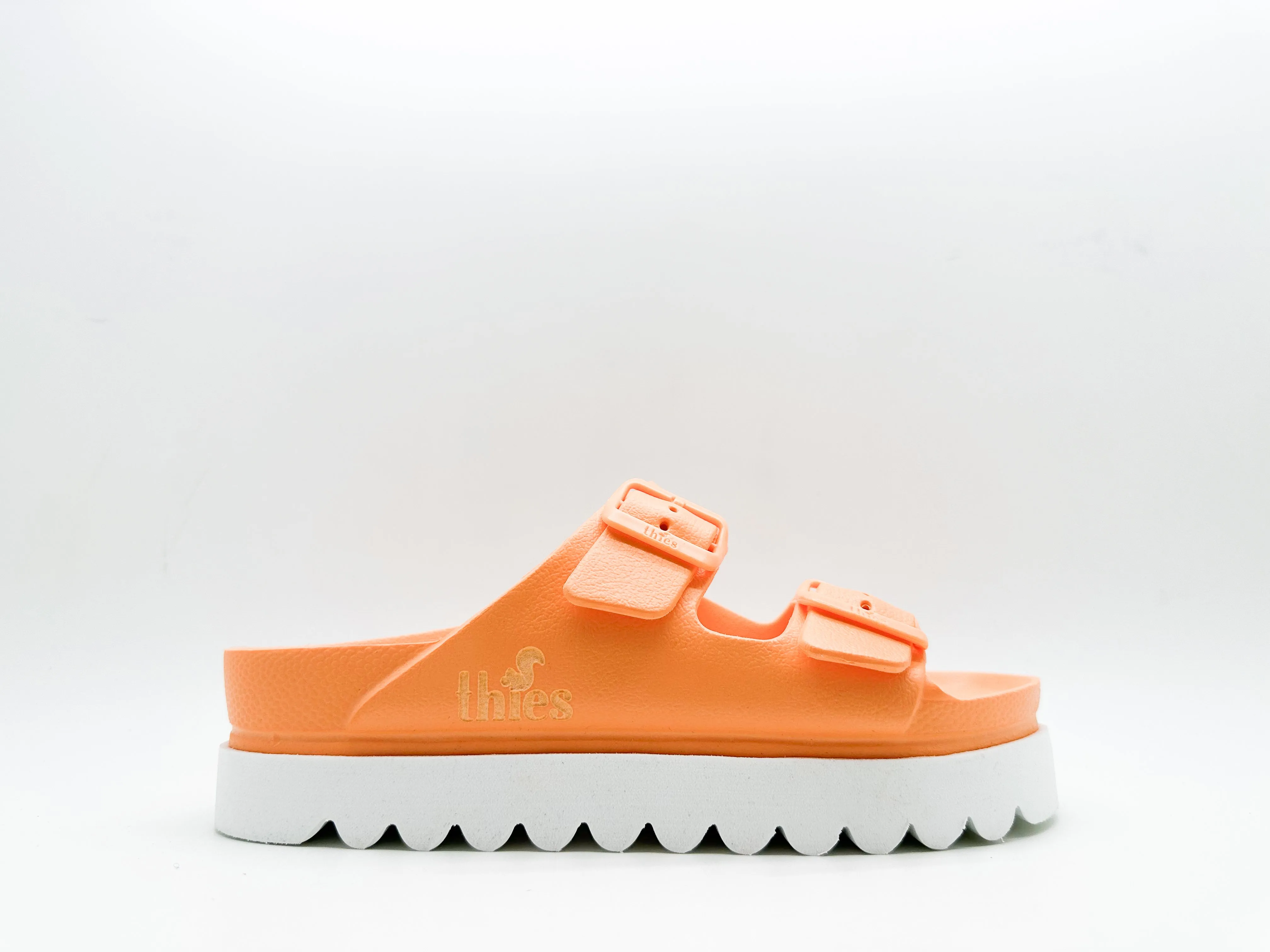 thies 1856 ® Ecofoam Plateau Sandal vegan orange juice (W)