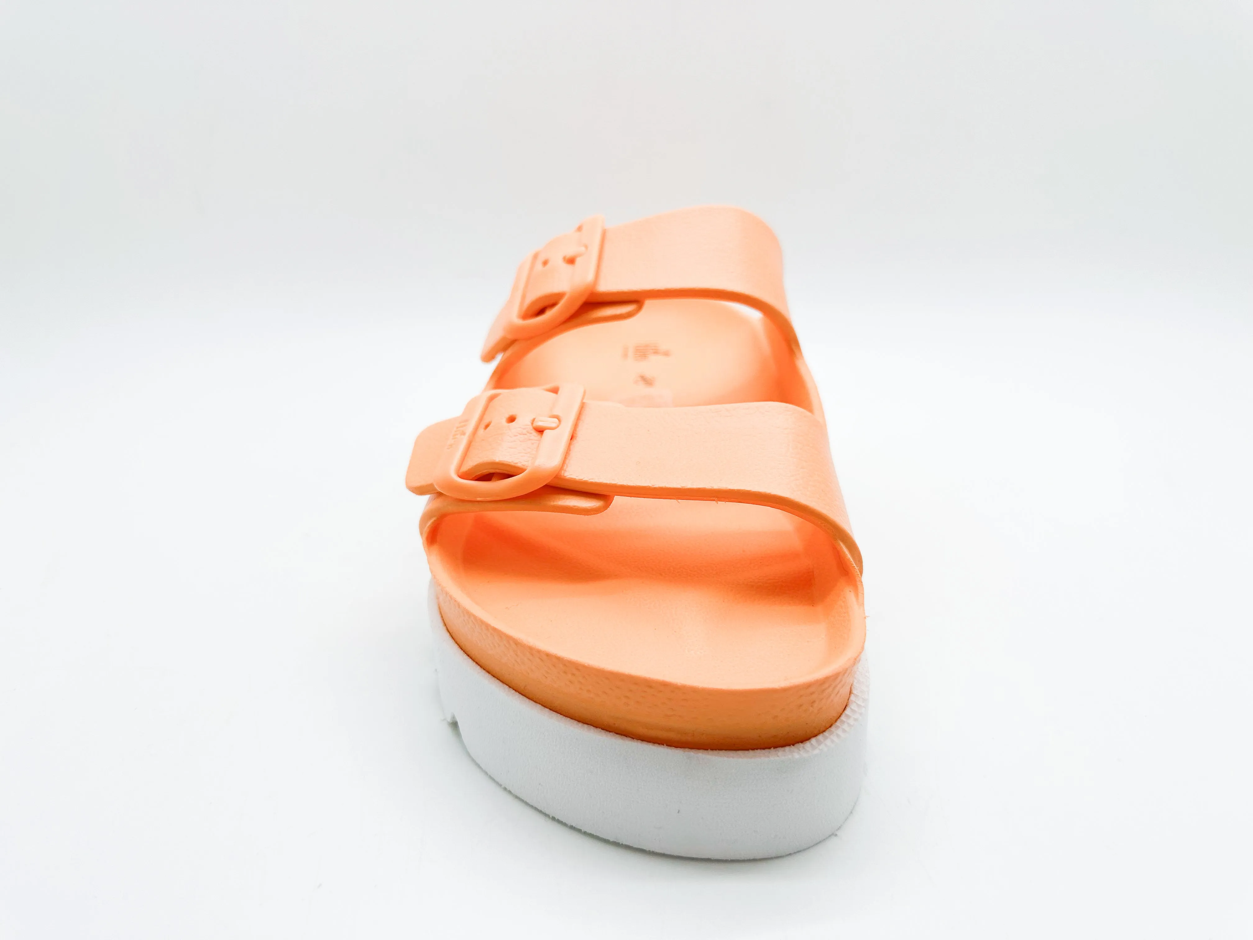 thies 1856 ® Ecofoam Plateau Sandal vegan orange juice (W)
