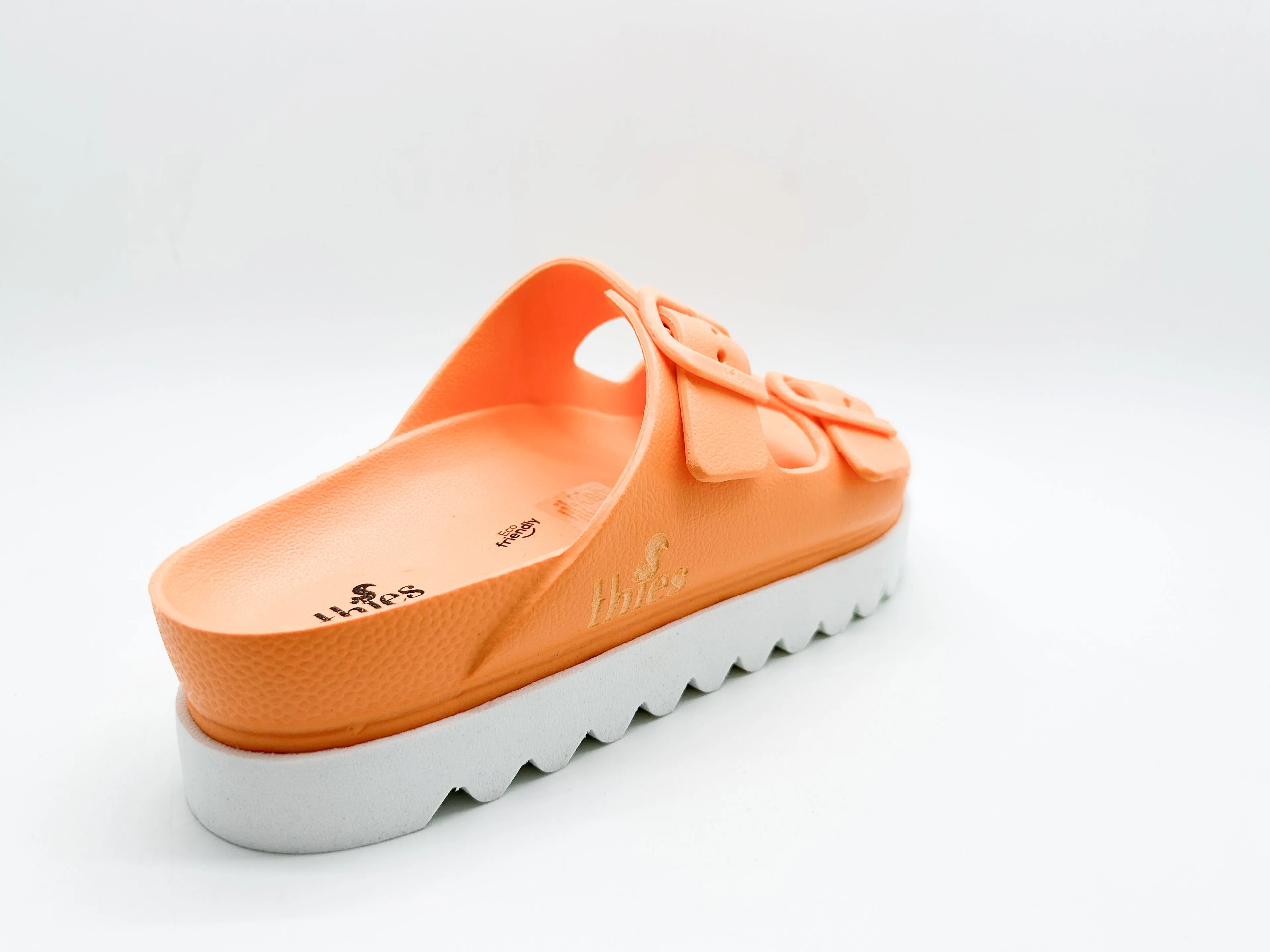 thies 1856 ® Ecofoam Plateau Sandal vegan orange juice (W)