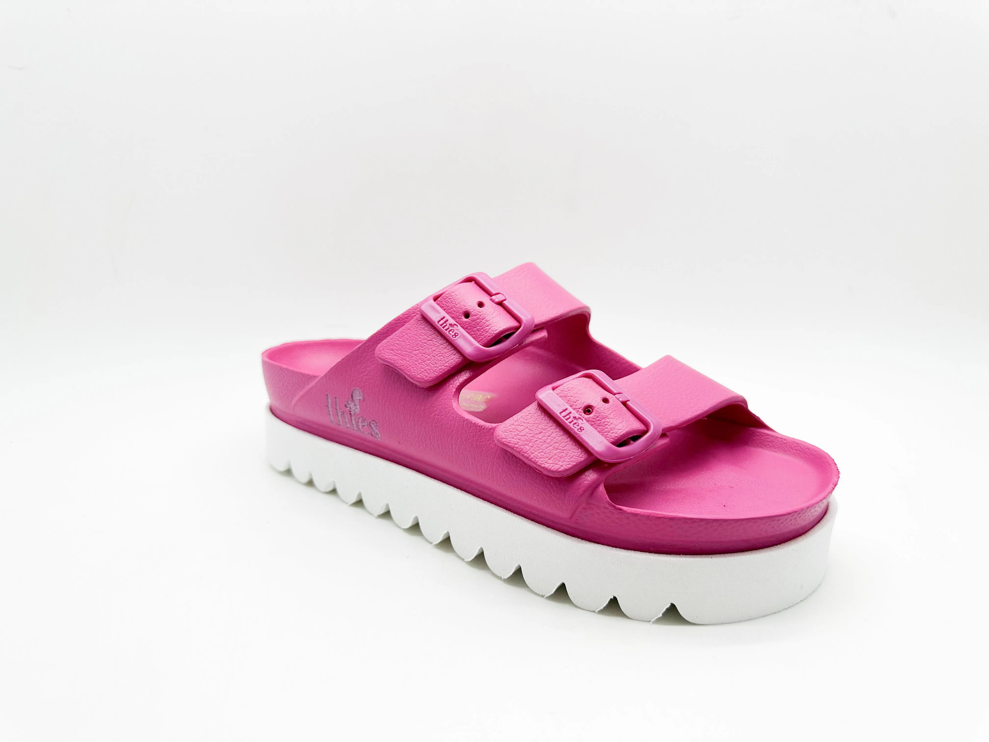 thies 1856 ® Ecofoam Plateau Sandal vegan orchid pink (W)