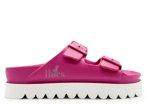 thies 1856 ® Ecofoam Plateau Sandal vegan orchid pink (W)