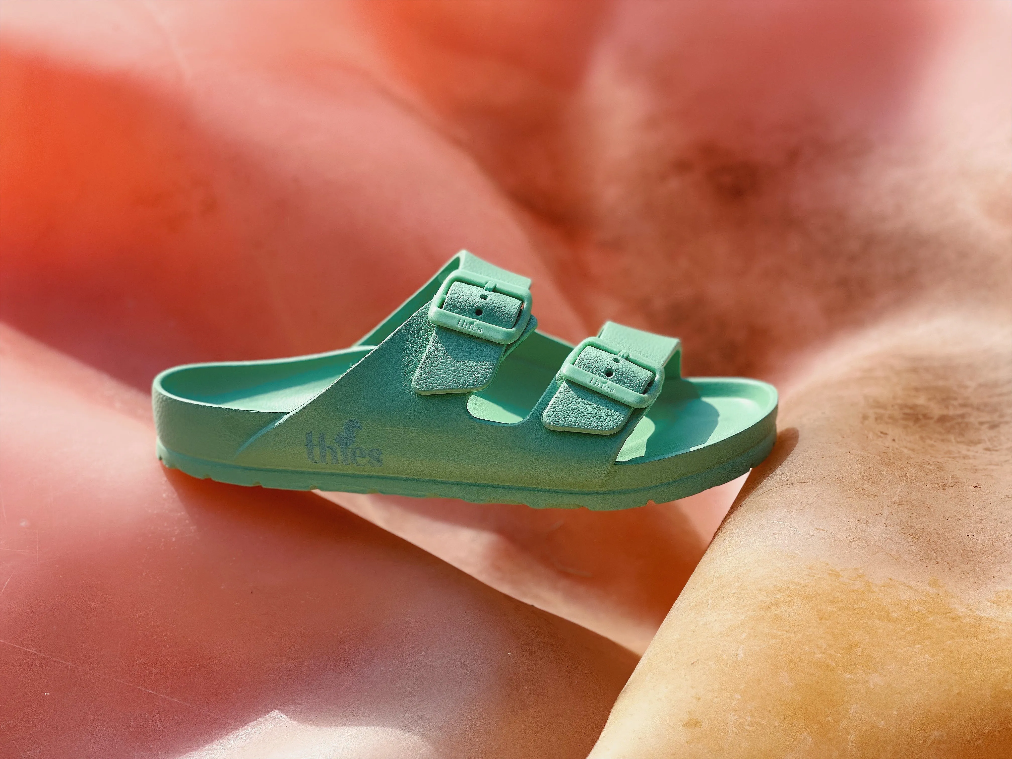 thies 1856 ® Ecofoam Sandal vegan mint