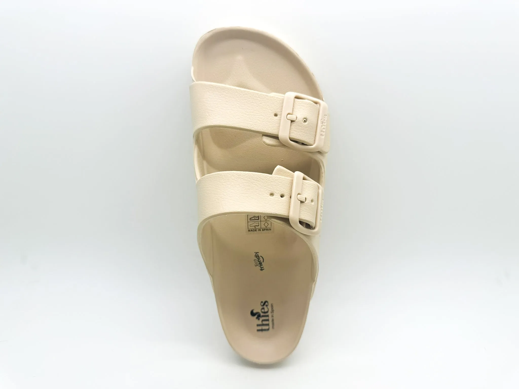 thies 1856 ® Ecofoam Sandal vegan pannacotta