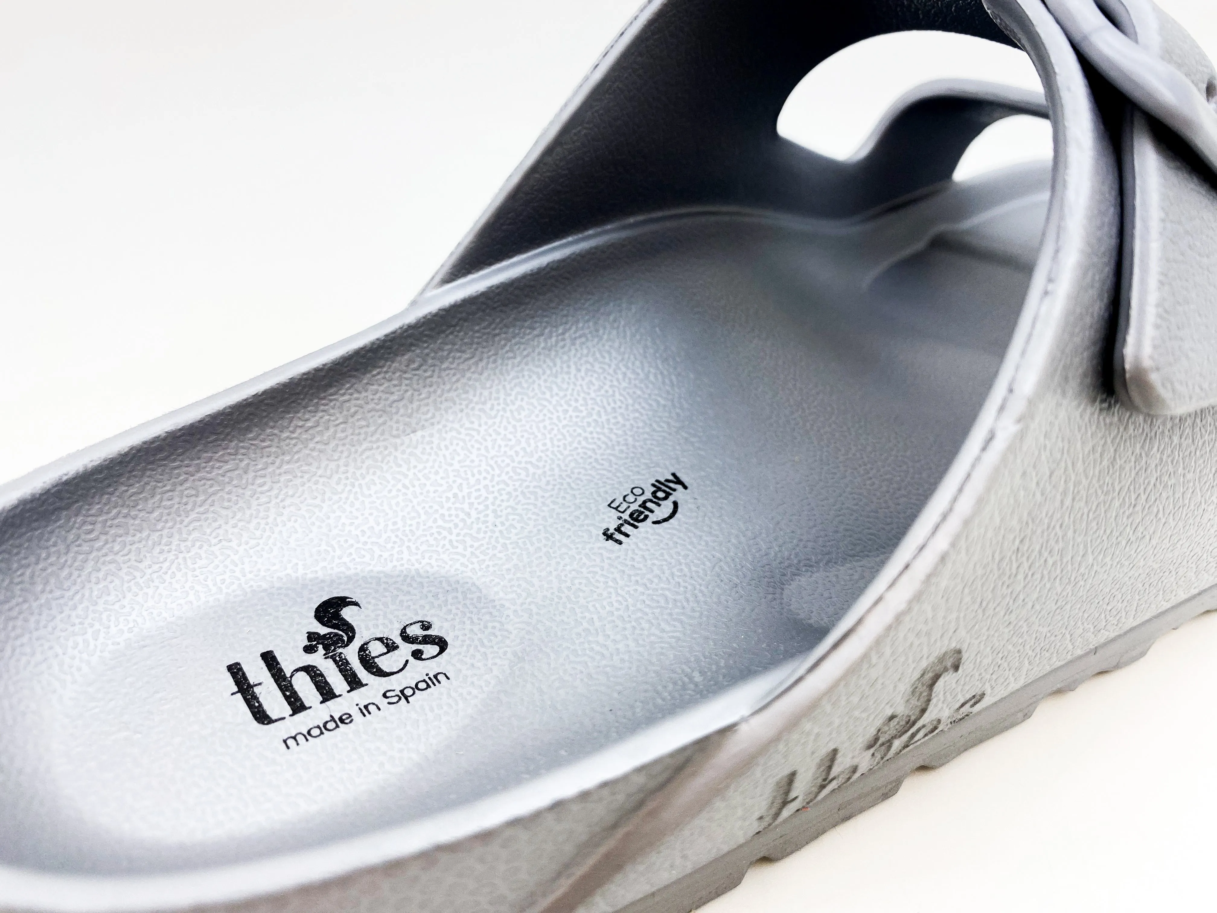 thies 1856 ® Ecofoam Sandal vegan silver