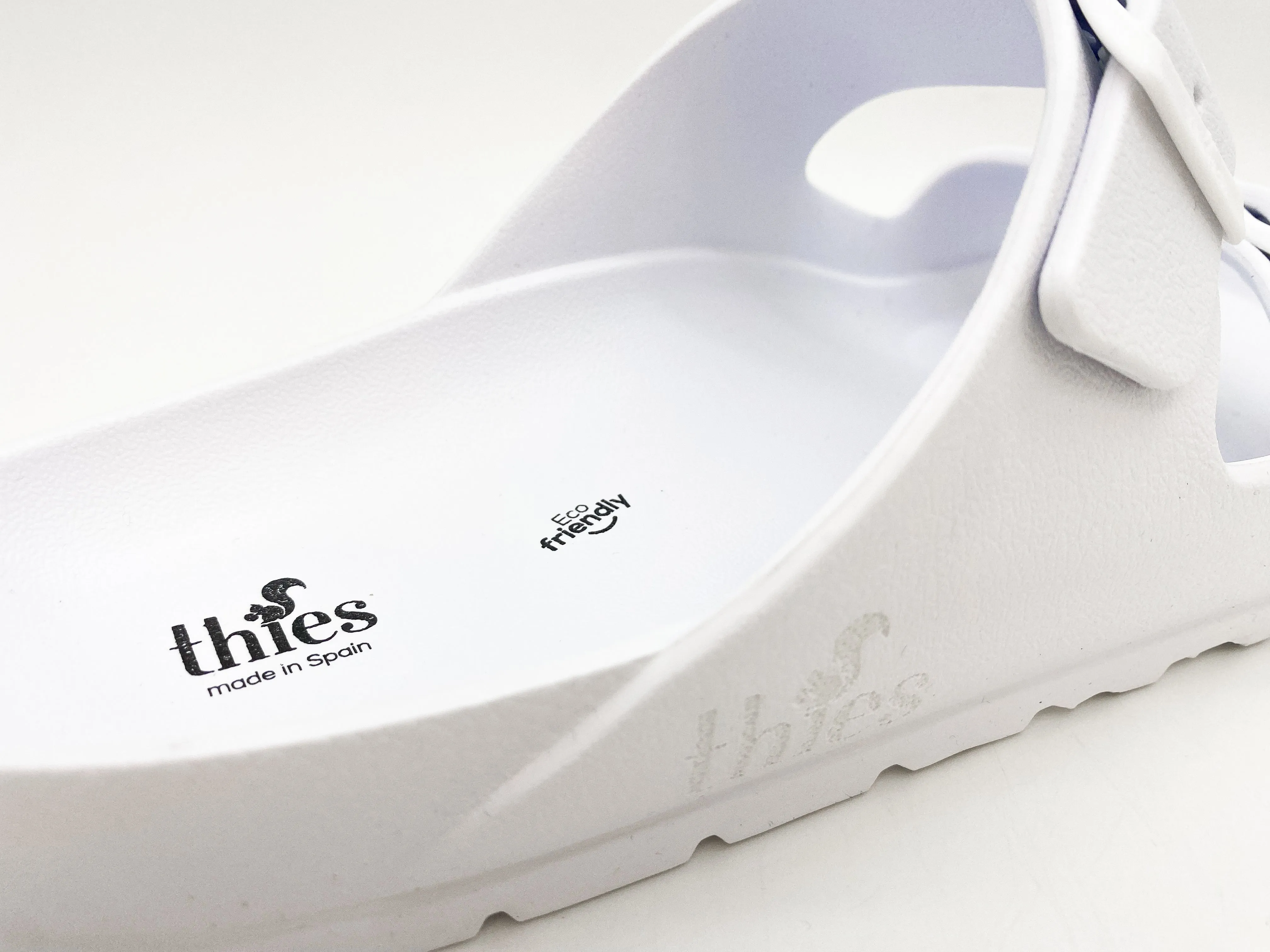 thies 1856 ® Ecofoam Sandal vegan white