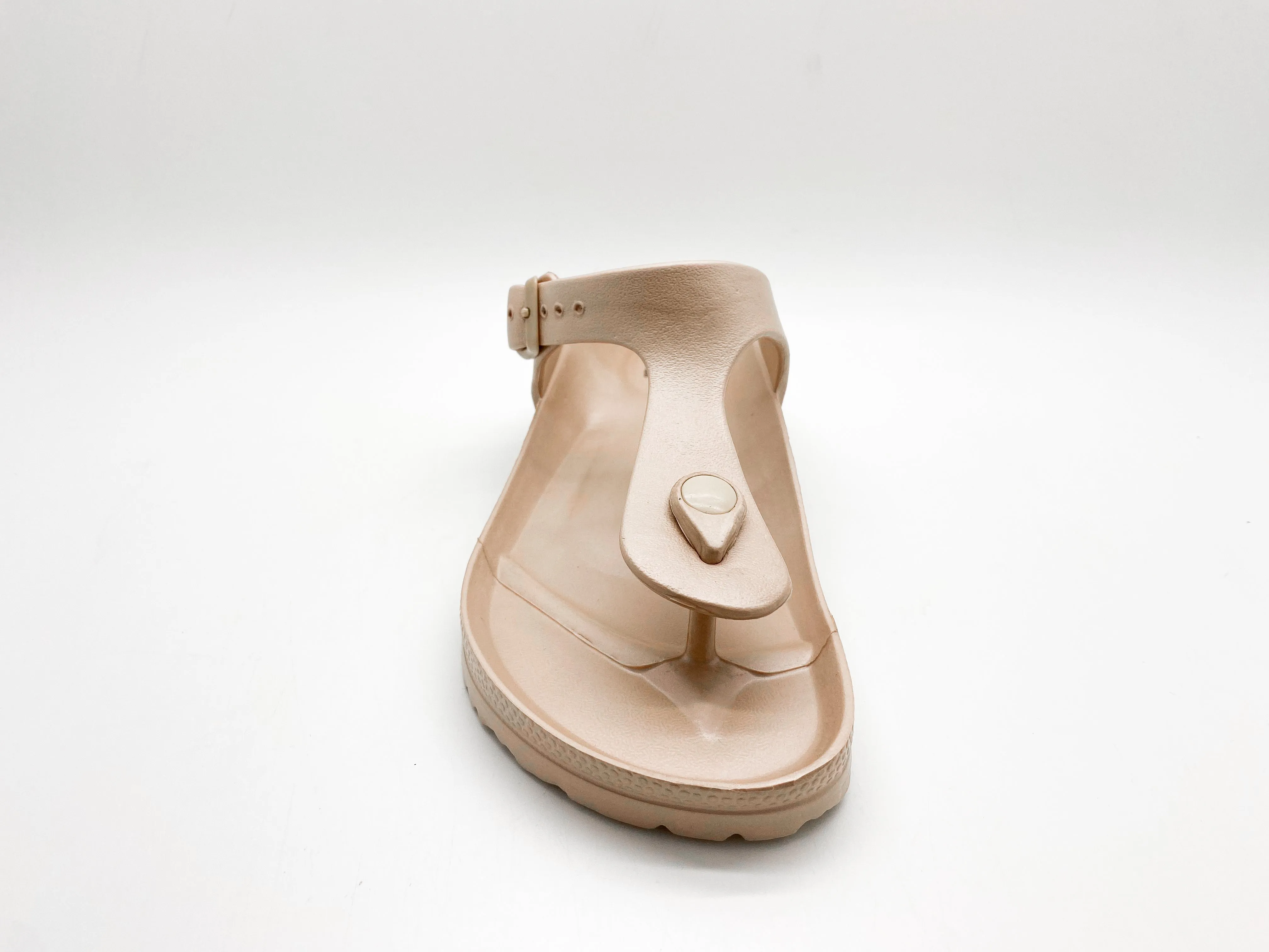 thies 1856 ® Ecofoam Thong Sandal vegan bronze