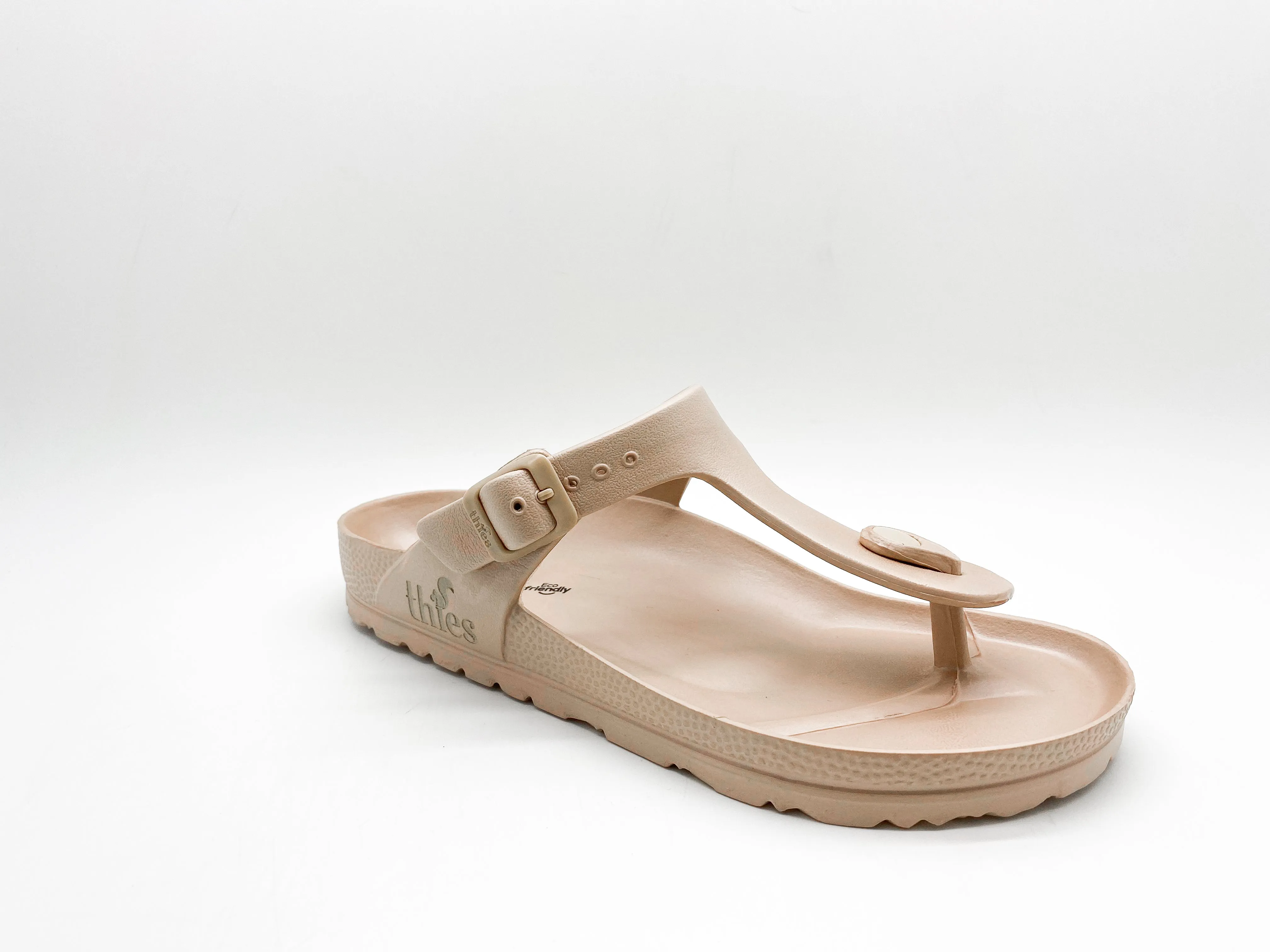 thies 1856 ® Ecofoam Thong Sandal vegan bronze