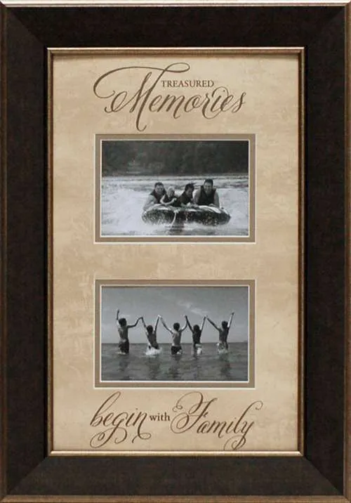 Treasured Memories Photomat: Framed with Glass