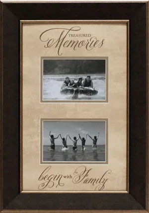 Treasured Memories Photomat: Framed with Glass