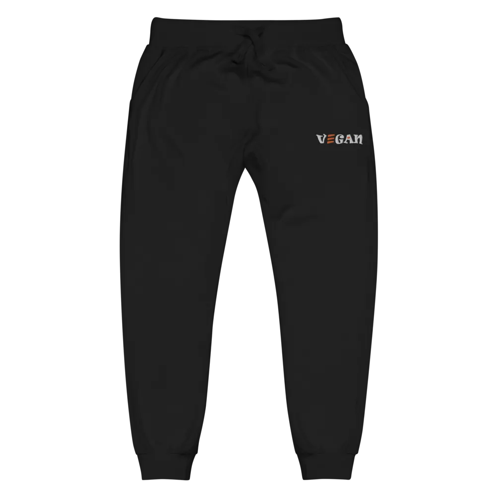 Unisex Vegan Joggers (Embroidered)