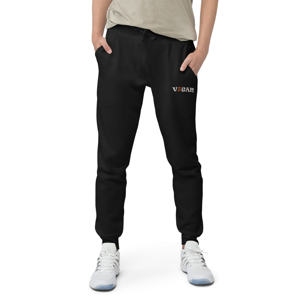 Unisex Vegan Joggers (Embroidered)