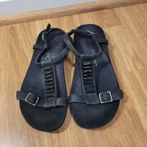 Vionic Navassa Black Sandals 7