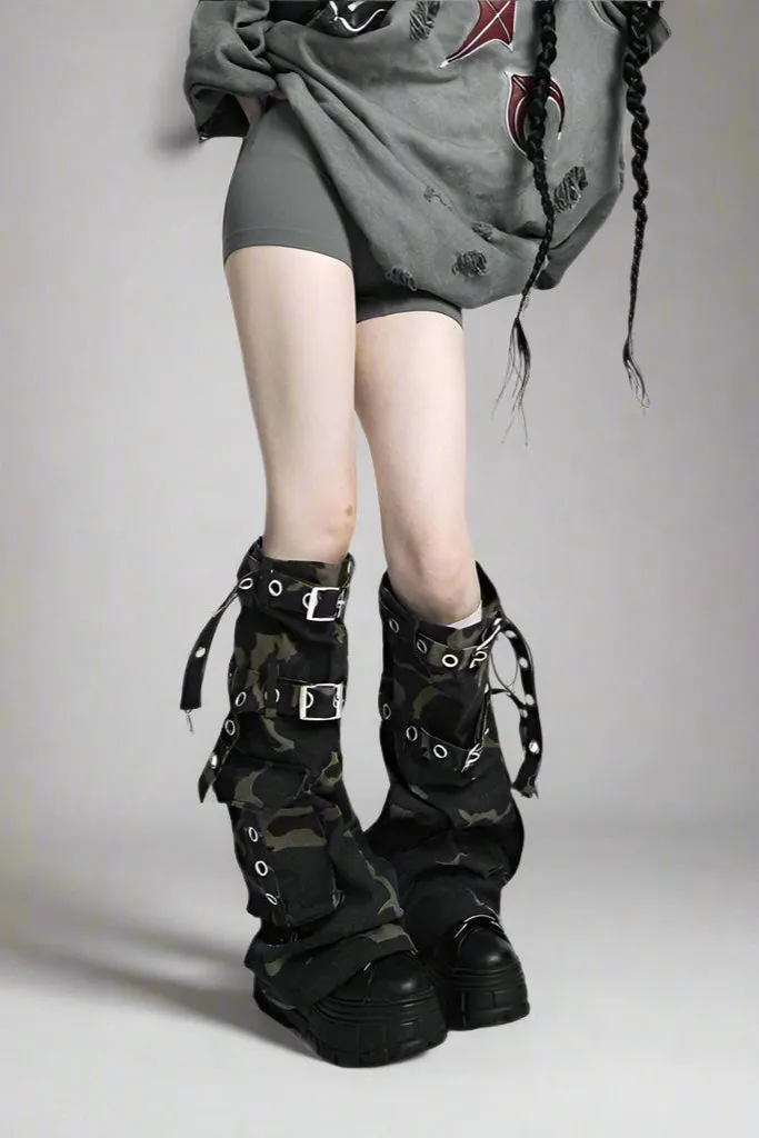 Wasteland Camo Leg Warmers