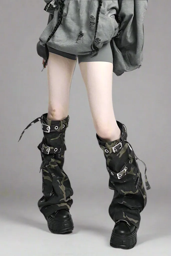 Wasteland Camo Leg Warmers