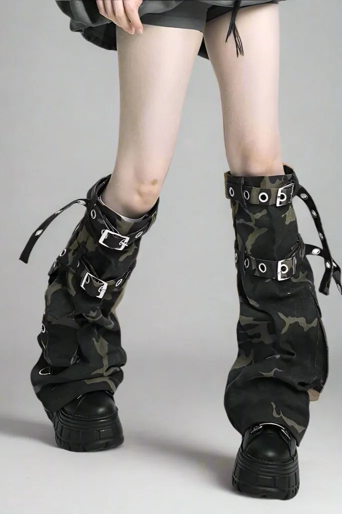 Wasteland Camo Leg Warmers