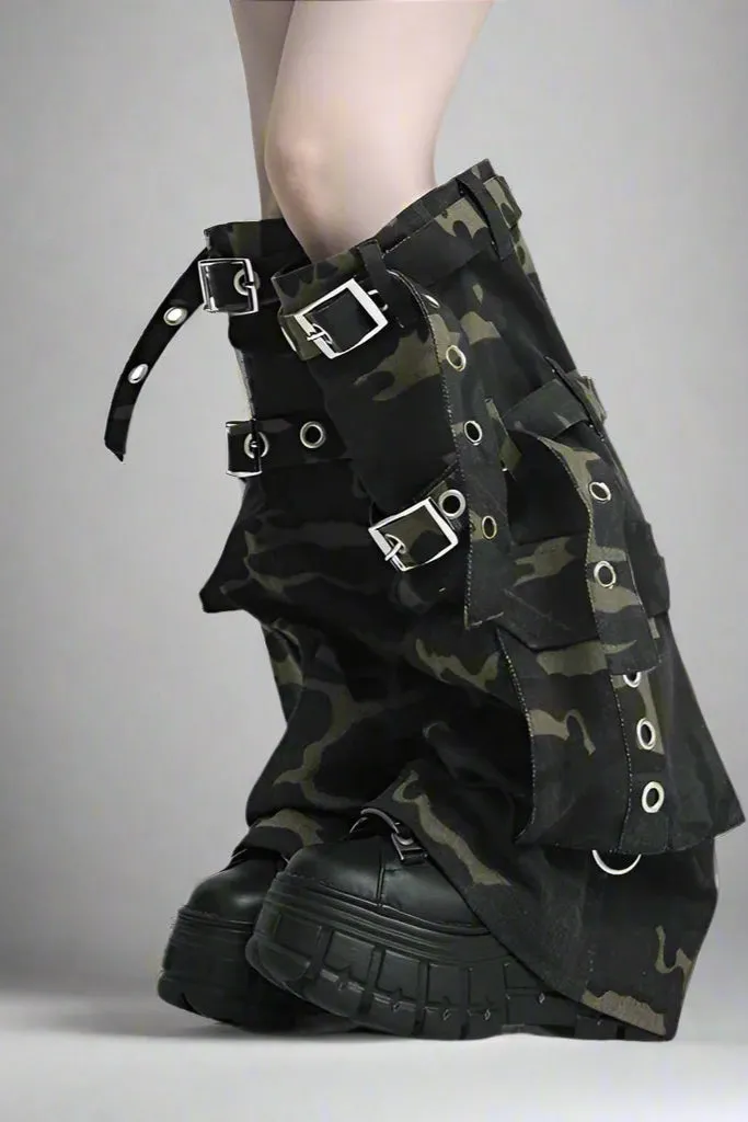 Wasteland Camo Leg Warmers